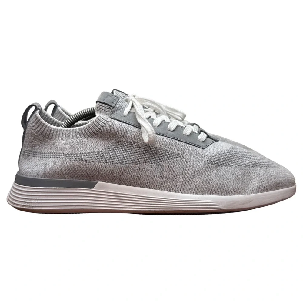 Wolf & Shepherd SwiftKnit Derby Mens Size 11 Mist Grey Knit Hybrid Sneakers